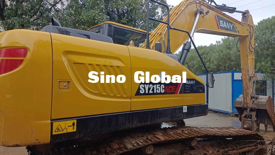 Sany SY215 ACE Used Crawler Excavator With Isuzu AM-4HK1X Engine Model