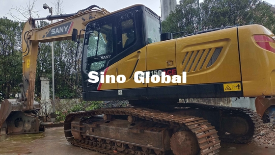 Sany SY215 ACE Used Crawler Excavator With Isuzu AM-4HK1X Engine Model
