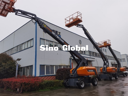 Diesel Telescopic Boom Lift 29.8m Working Height SKYBOOM GTBZ-28J Model