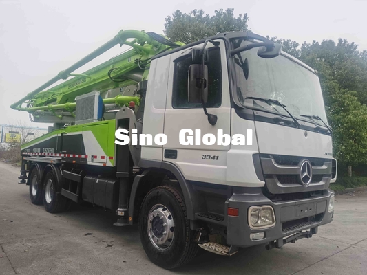 Second Hand 38m Pump Truck , Concrete Boom Truck ZLJ5296THB 38X-5RZ