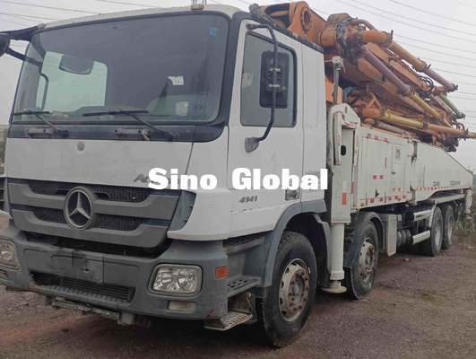 Zoomlion Used Concrete Pump Truck 52m Euro3 with Mercedes Benz Chassis