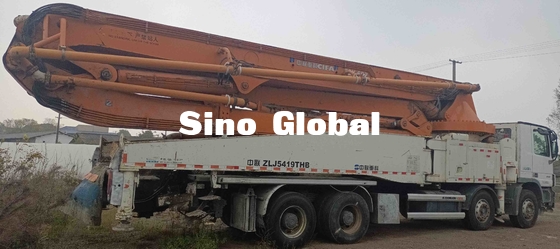 Zoomlion Used Concrete Pump Truck 52m Euro3 with Mercedes Benz Chassis