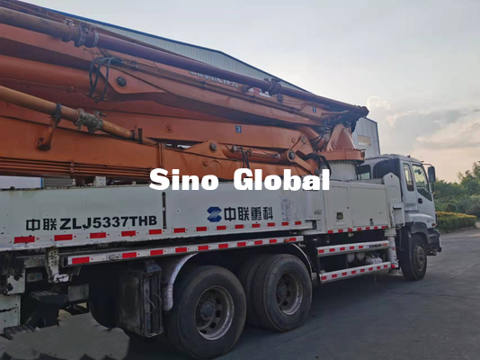 Used 50 Tons Concrete Boom Pump Truck PLC Control System