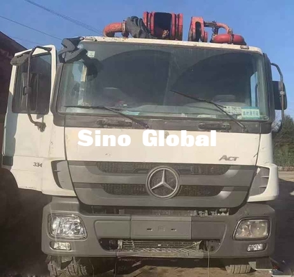 Sany 46M Used Concrete Pump Truck With Mercedes Benz Model 2011