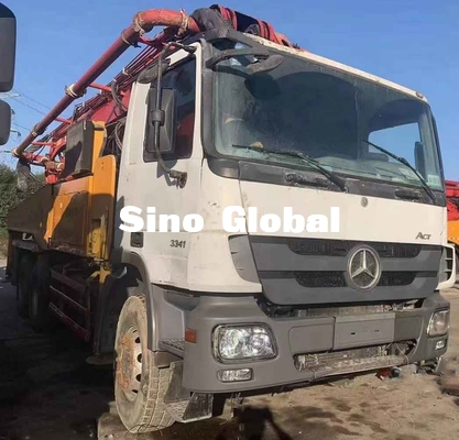Sany 46M Used Concrete Pump Truck With Mercedes Benz Model 2011