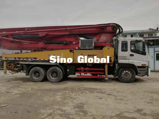 Used Sany Concrete Pump Truck 46 meter with 24.8 tons capacity