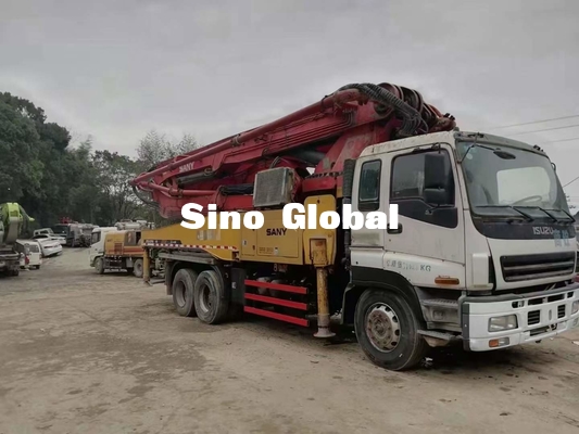 Used Sany Concrete Pump Truck 46 meter with 24.8 tons capacity