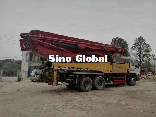 Used Sany Concrete Pump Truck 46 meter with 24.8 tons capacity