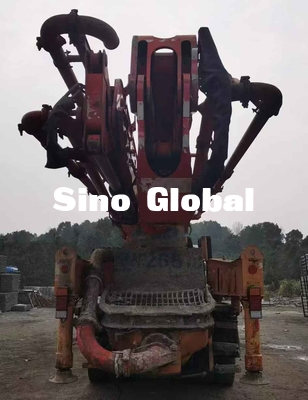 5 section Used Boom Truck , Concrete Line Pump Truck Sany 49M