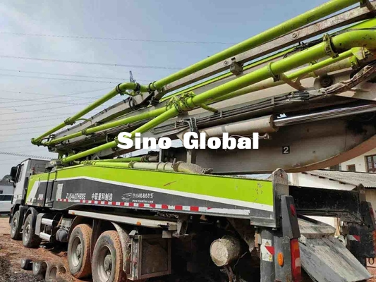 56M Concrete Pump Truck With Boom Used ZLJ5440THBK 56X-6RZ Model
