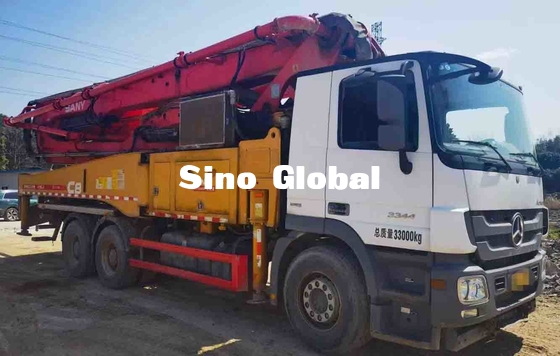 5 Boom Used Concrete Pump Truck 47m with Mercedes Benz Chassis