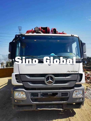 5 Boom Used Concrete Pump Truck 47m with Mercedes Benz Chassis