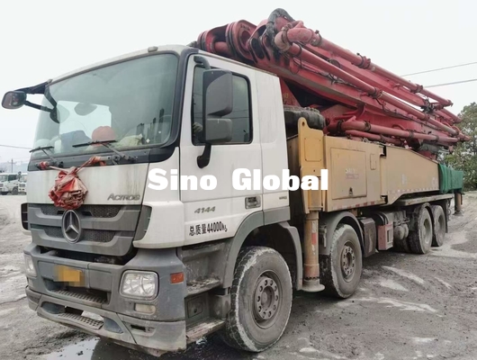 2nd hand 56m Pump Truck Sany brand with Mercedes Benz 3341 Model