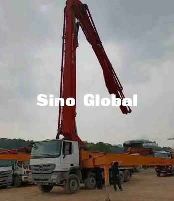 SY5419THB 56 Used Concrete Pump Truck 56M 6 Section Vertical reach