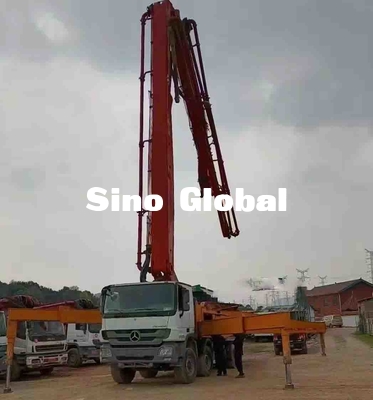 SY5419THB 56 Used Concrete Pump Truck 56M 6 Section Vertical reach