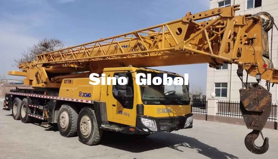 second hand XCMG Truck Crane 70 Ton Capacity 60m Lifting Height QY70K-I