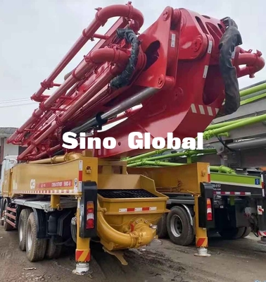 Euro4 Second Hand 52m Concrete Pump , boom pump truck SYM5419THBF 52