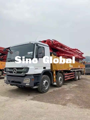 Euro4 Second Hand 52m Concrete Pump , boom pump truck SYM5419THBF 52