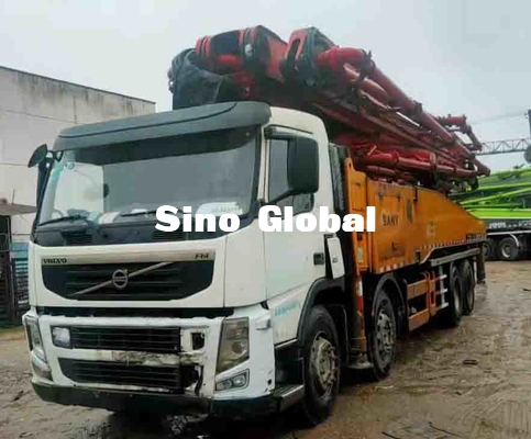 Diesel fuel Used Concrete Pump Truck 56M 294kW With Volvo Chassis