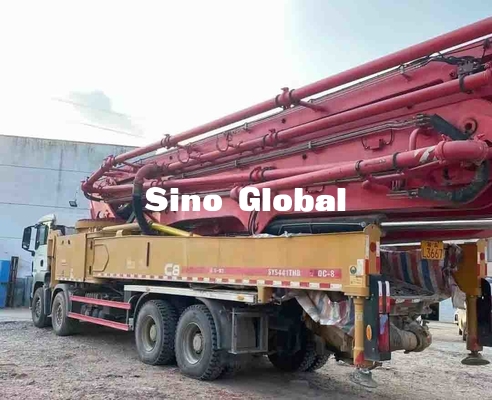 Sany 60M Used Concrete Pump Truck With Man Chassis Model 2017