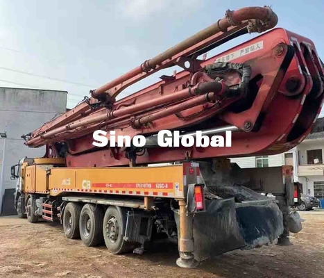 Sany 62M Used Concrete Pump With Volvo Chassis Model 2013