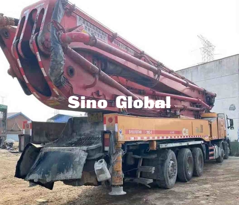 Sany 62M Used Concrete Pump With Volvo Chassis Model 2013