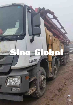Sany 66M Used Concrete Pump With Mercedes Chassis Model 2017