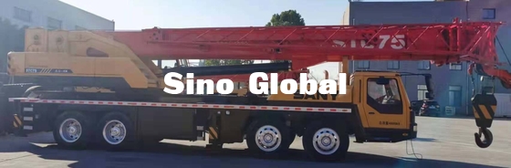 2nd Hand 75 Ton Truck Crane Sany STC75 With 12m Main Boom 80Km/h