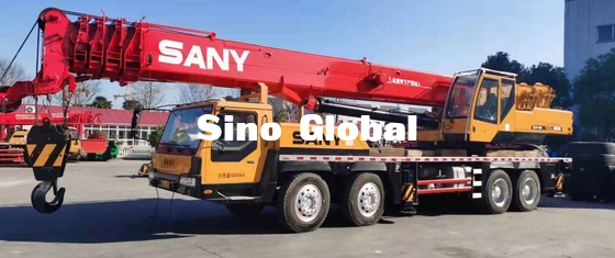 2nd Hand 75 Ton Truck Crane Sany STC75 With 12m Main Boom 80Km/h