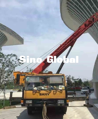 50 Tons Sany Used Truck Crane 58.5mm Lifting Height  For Construction