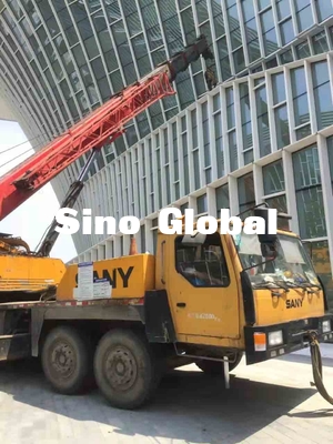 50 Tons Sany Used Truck Crane 58.5mm Lifting Height  For Construction