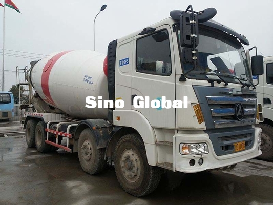 Euro III Used Concrete Mixer Truck Lorry With 12m3 Capacity