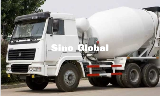 Used Concrete Mixer Machine Truck , Howo Used Ready Mix Trucks 12M³ 6X4