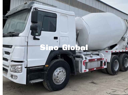 Used Concrete Mixer Machine Truck , Howo Used Ready Mix Trucks 12M³ 6X4