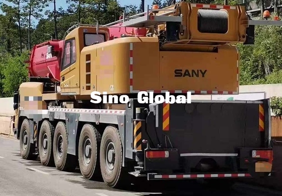 SAC2000C8 Used Truck Crane With Straight Arm 103.5m Lifting Height