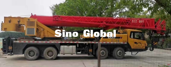 Second Hand 40 Ton Truck Crane Sany STC400T With U Shape Boom
