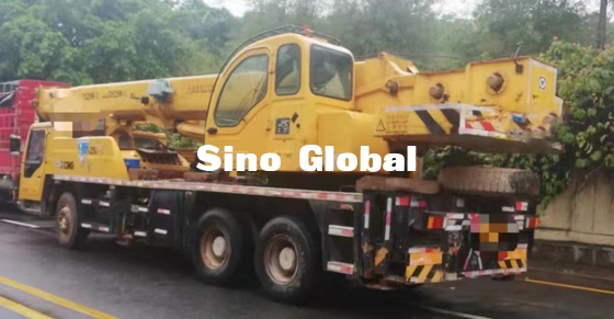 second hand XCMG Crane 25 Ton Capacity 3000mm Working Radus