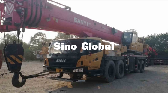 Sany Used Truck Crane With 80 Ton Lifting Load 80km/H Speed