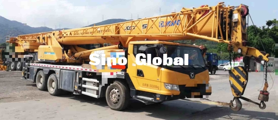 2nd hand Crane XCMG 25 Ton , used truck mounted cranes 21m Turning Diameter