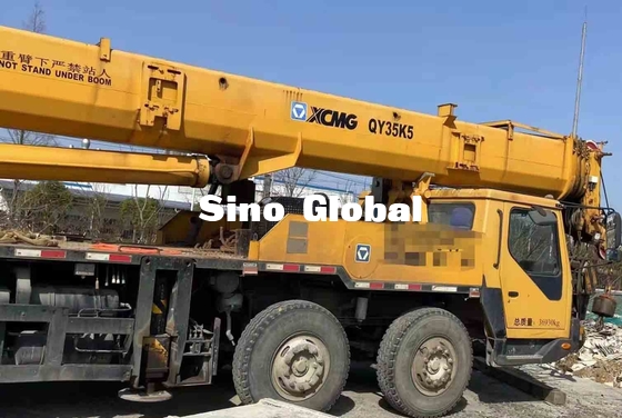 second hand XCMG Boom Truck , 35 Ton Truck Crane Sany QY35K5