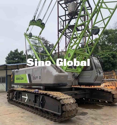 Used QUY80 Zoomlion 80 Ton Crawler Crane with 58m Boom Lenth
