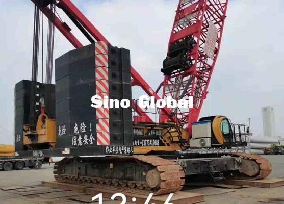 Second Hand Sany Crawler Crane , 90 ton mobile crane SCC900HD