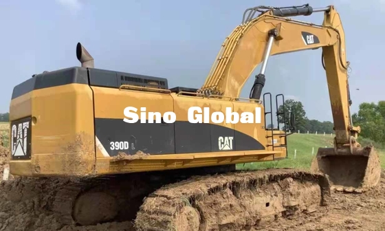 390KW Used Crawler Excavator Caterpillar 390D 1240L Fuel Tank Capacity