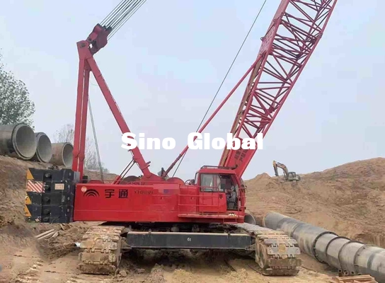 Yutong YTQU160 Crawler Crane Used 160 ton Capacity 209KW Power