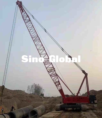 Yutong YTQU160 Crawler Crane Used 160 ton Capacity 209KW Power