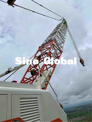 2nd Hand Crawler Crane Zoomlion ZCC800 with 58m Length Boom