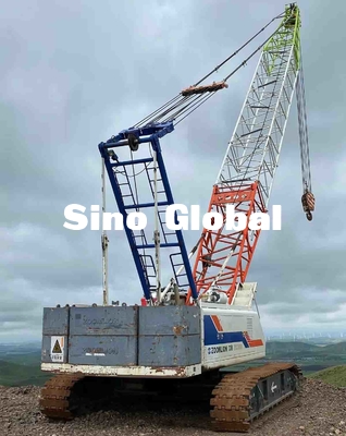 2nd Hand Crawler Crane Zoomlion ZCC800 with 58m Length Boom