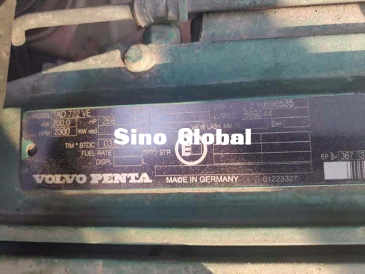 Used 100 Ton Crawler Crane XCMG QUY100 Model 200KW Engine Power