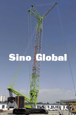 300 Tons Capacity Used Crawler Crane Zoomlion ZCC3000 Model