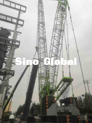 second hand 400 Ton Crawler Crane Zoomlion ZCC5200S 84m Boom